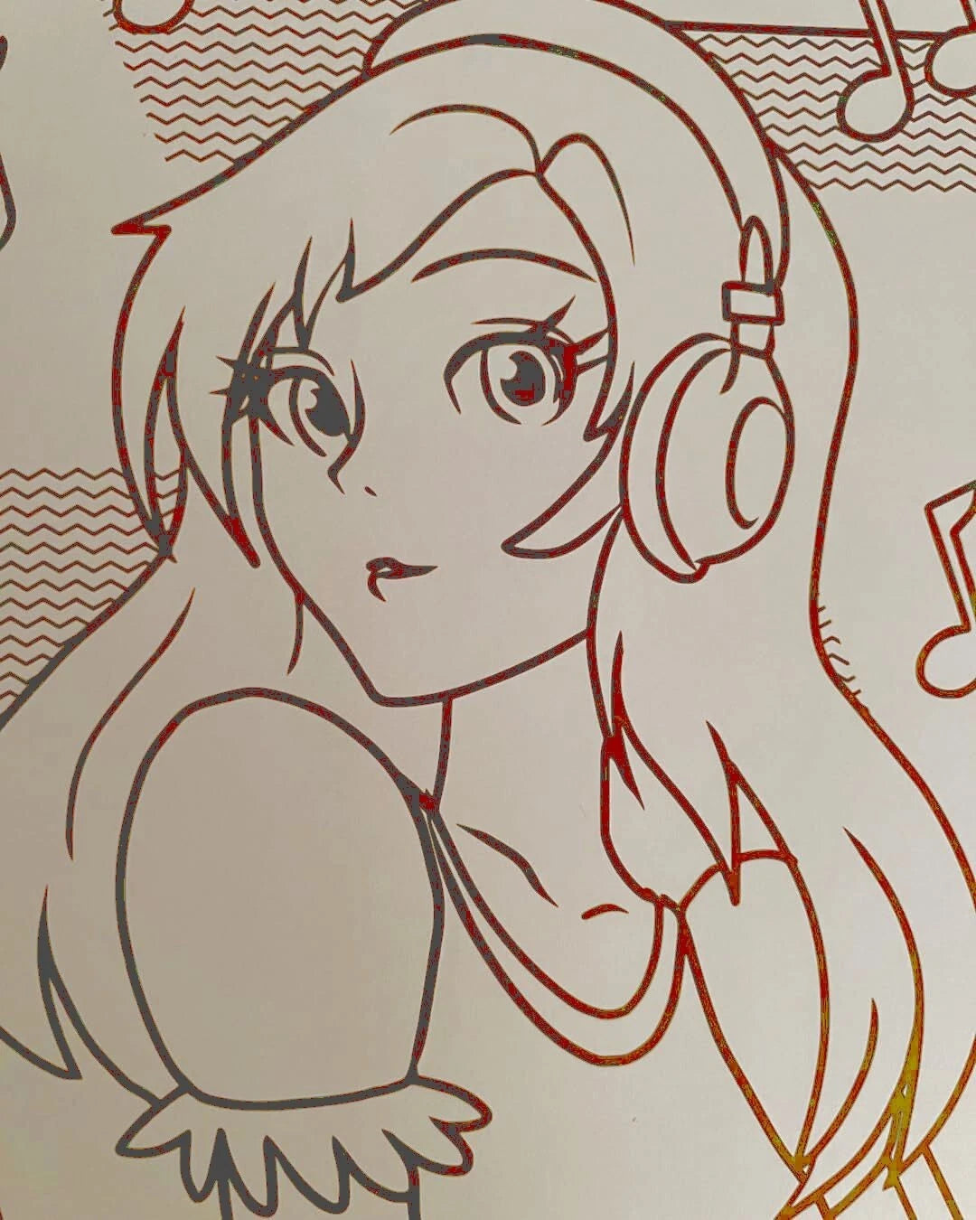 Fun Filled Coloring All Ages Advanced Coloring Manga Style. Book (Copy)