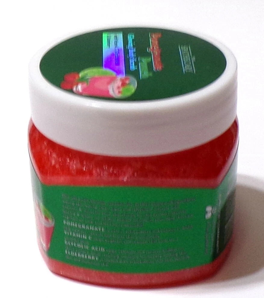 The Spathecary Pomegranate Punch Glowing Facial Body Scrub 6 Oz (Set of 3)