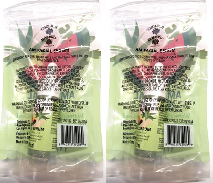 Bolero Am Facial Serum - Watermelon & Aloe Leaf 1fl oz, 29.5ml (Set of 2)