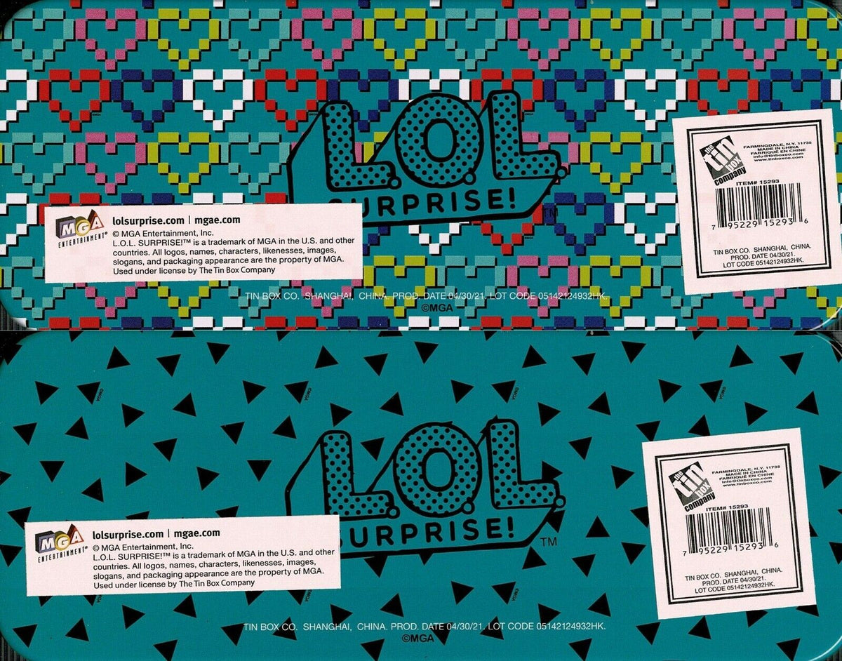 L.O.L. Surprise - Metal Tin Case Pencil Box Storage