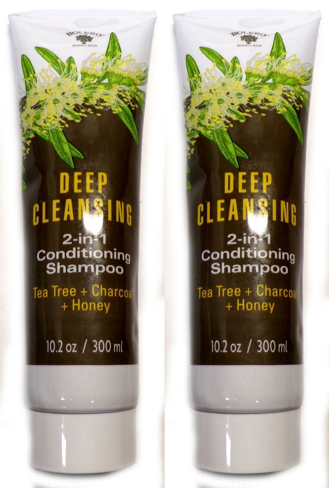 Deep Cleansing 2-in-1 Conditioning Shampoo Tea Tree + Charcoal + Honey 10.20 oz