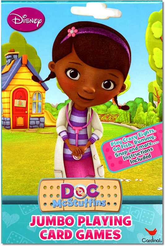 Disney Doc McStuffins Jumbo Playing Card Game Deck