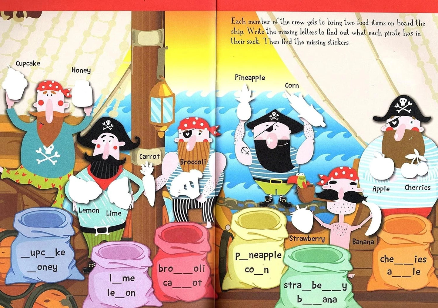 Flowerpot Press Stick-to Learning - Treasure Hunt & Dinosaurs - Sticker Book Set