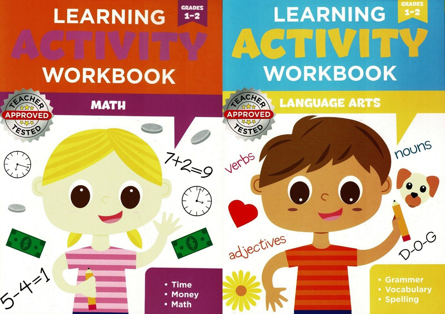 Learning Activity Workbook - Language Arts Grades K 1-2 and Math Grades K 1-2