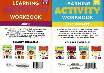 Learning Activity Workbook - Language Arts Grades K 1-2 and Math Grades K 1-2