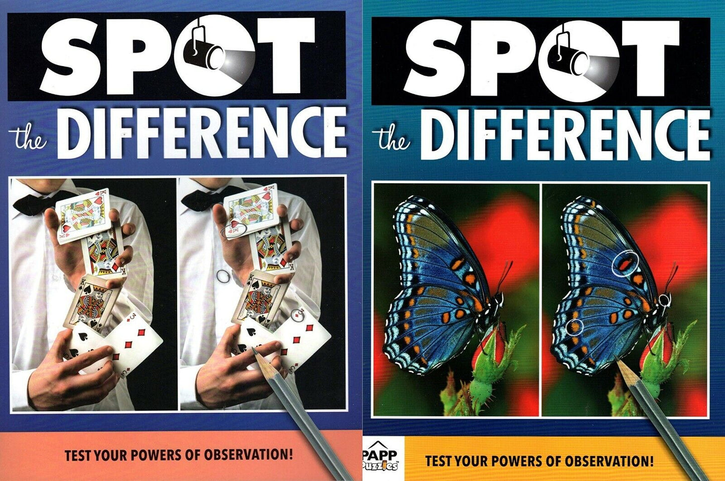 Spot the Difference - Picture Puzzles Book (Set of 2 Book) - v3