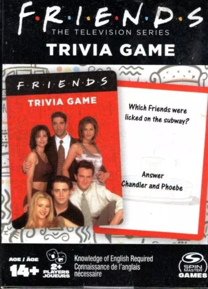 Friends Trivia Game 53 Cards Spin Master Games Brand New Tv Show
