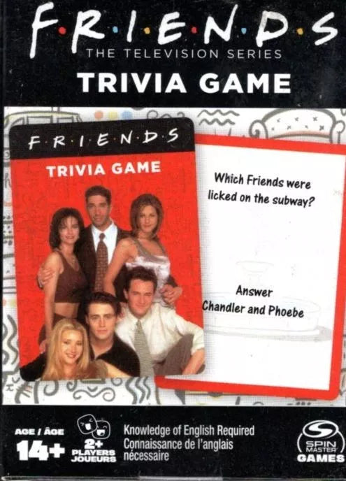 Friends Trivia Game 53 Cards Spin Master Games Brand New Tv Show