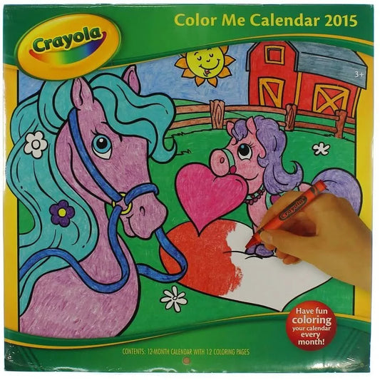 Children's 2015 10"x10" Square Wall Calendar (Assorted, Styles Vary)