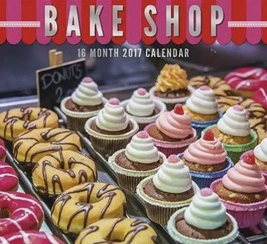 Bake Shop 2017 Wall Calendar (16 Month)