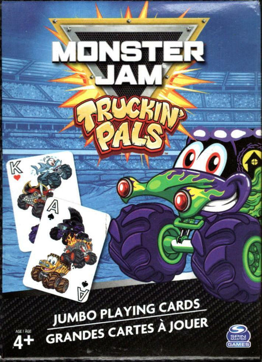 Monster Jam - Truckin Pals - Jumbo Playing Card Games
