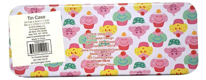 Trolls - Metal Tin Case Pencil Box Storage Set of 2 Pack