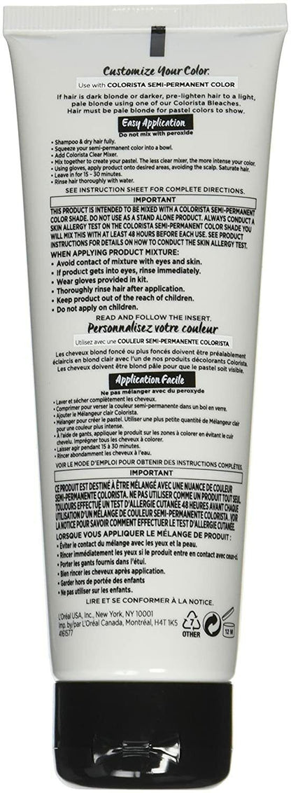 L'Oréal Paris Colorista Semi-Permanent Hair Color for Light Bleached or Blondes