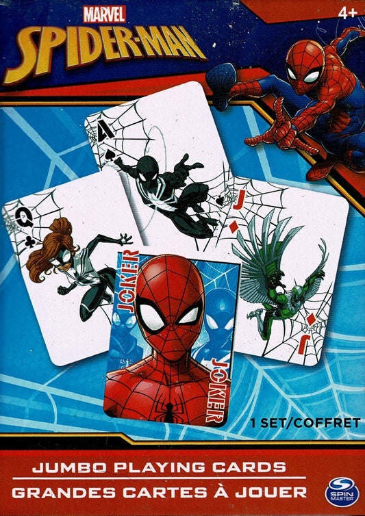 Marvel Spider-Man - Jumbo Playing Cards - Classic card games