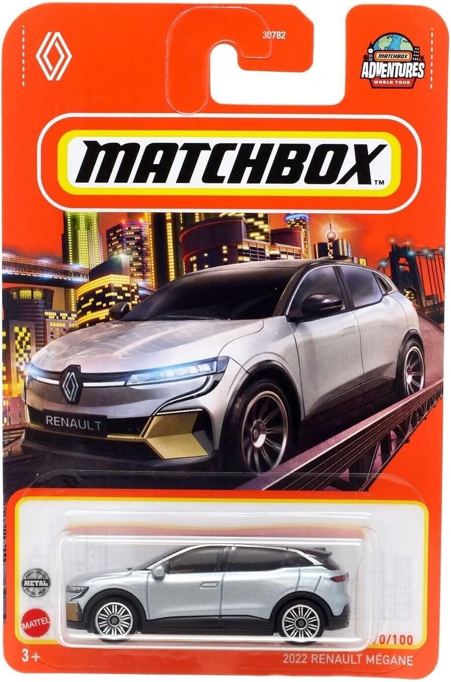Matchbox 2022 - 2022 Renault Megane [Silver] 70/100