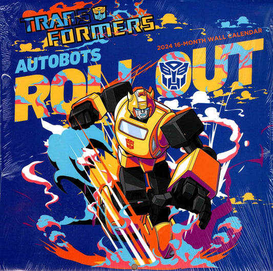 Transformers Autobots - 16 Month 2024 Wall Calendar