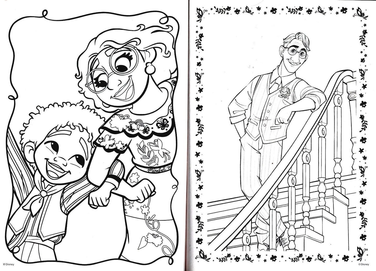 Disney Encanto - Jumbo Coloring & Activity Book (Set of 2 Books)