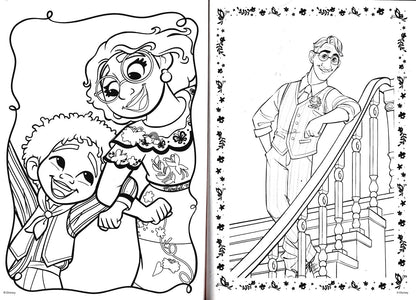 Disney Encanto - Jumbo Coloring & Activity Book (Set of 2 Books)