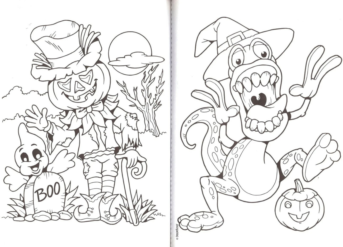 Colortivity Halloween & Christmas Activity Book ~ Pumpkin Pals & Jolly Surprise