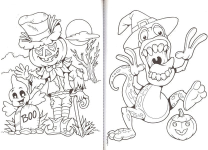 Colortivity Halloween & Christmas Activity Book ~ Pumpkin Pals & Jolly Surprise