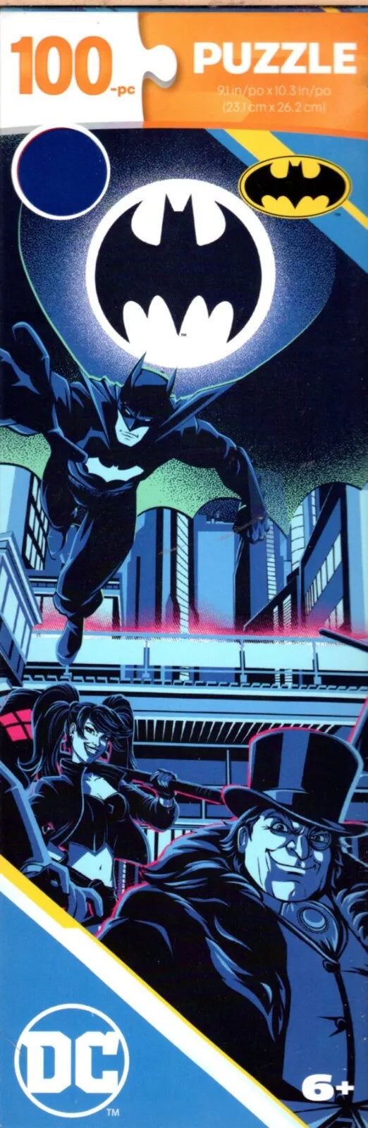 DC Batman 100 Puzzle & Transformers 24 Puzzle - Jigsaw Puzzle (Set of 2)