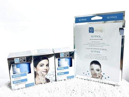 Lot of 3 Luxe Beauty Care Retino Skin Cream Anti Aging Wrinkles All Skin Types-1