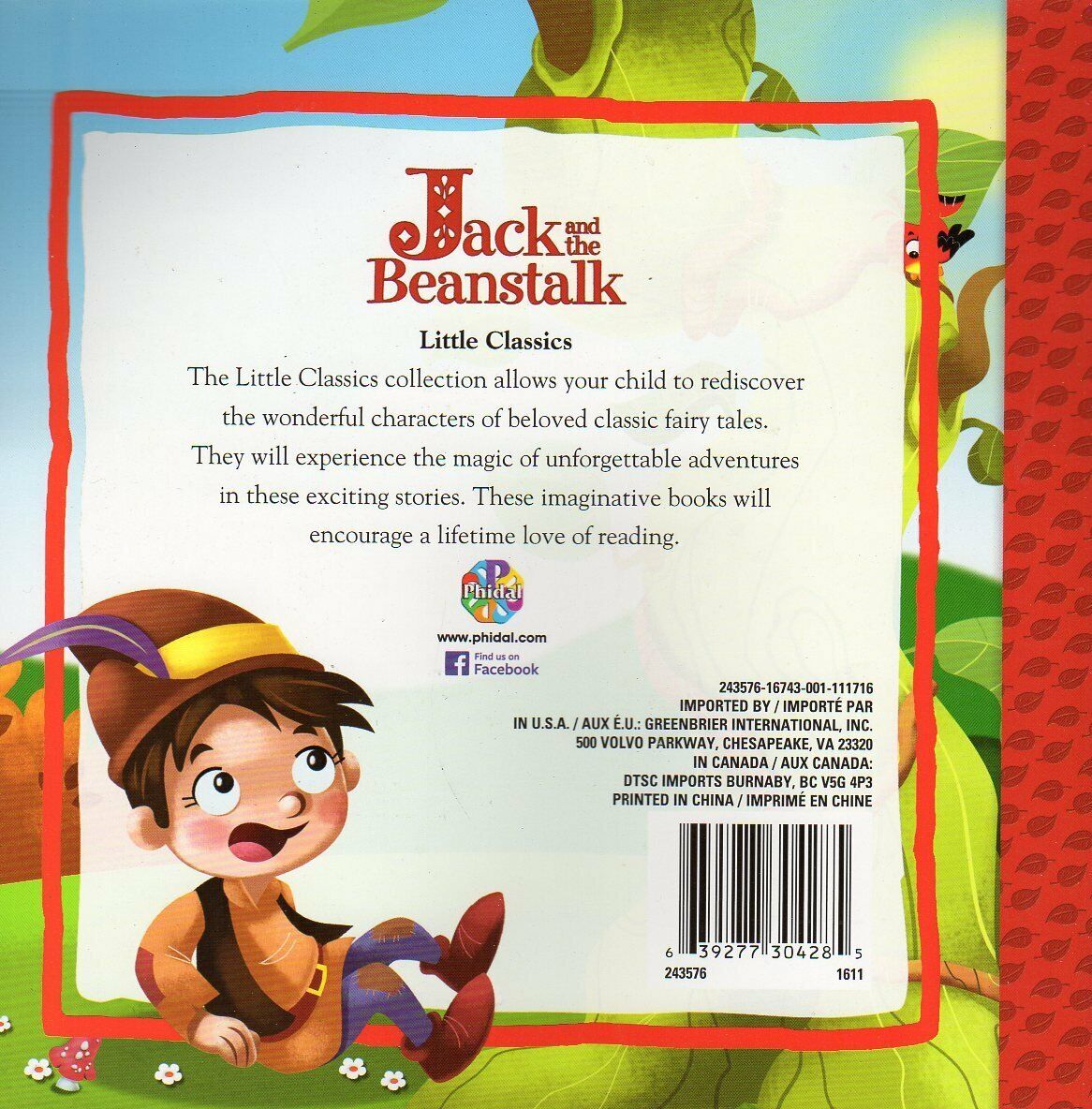 Jack and the Beanstalk - The Little Classics collection - Classic Fairy Tales
