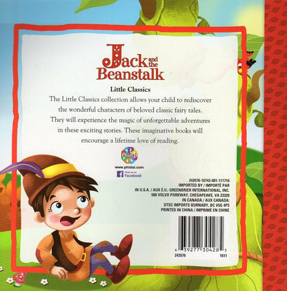 Jack and the Beanstalk - The Little Classics collection - Classic Fairy Tales