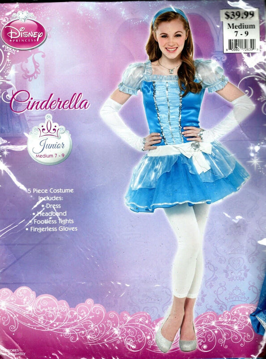 Disney Princess Cinderella Size: Junior's Medium (7-9) Halloween Costume
