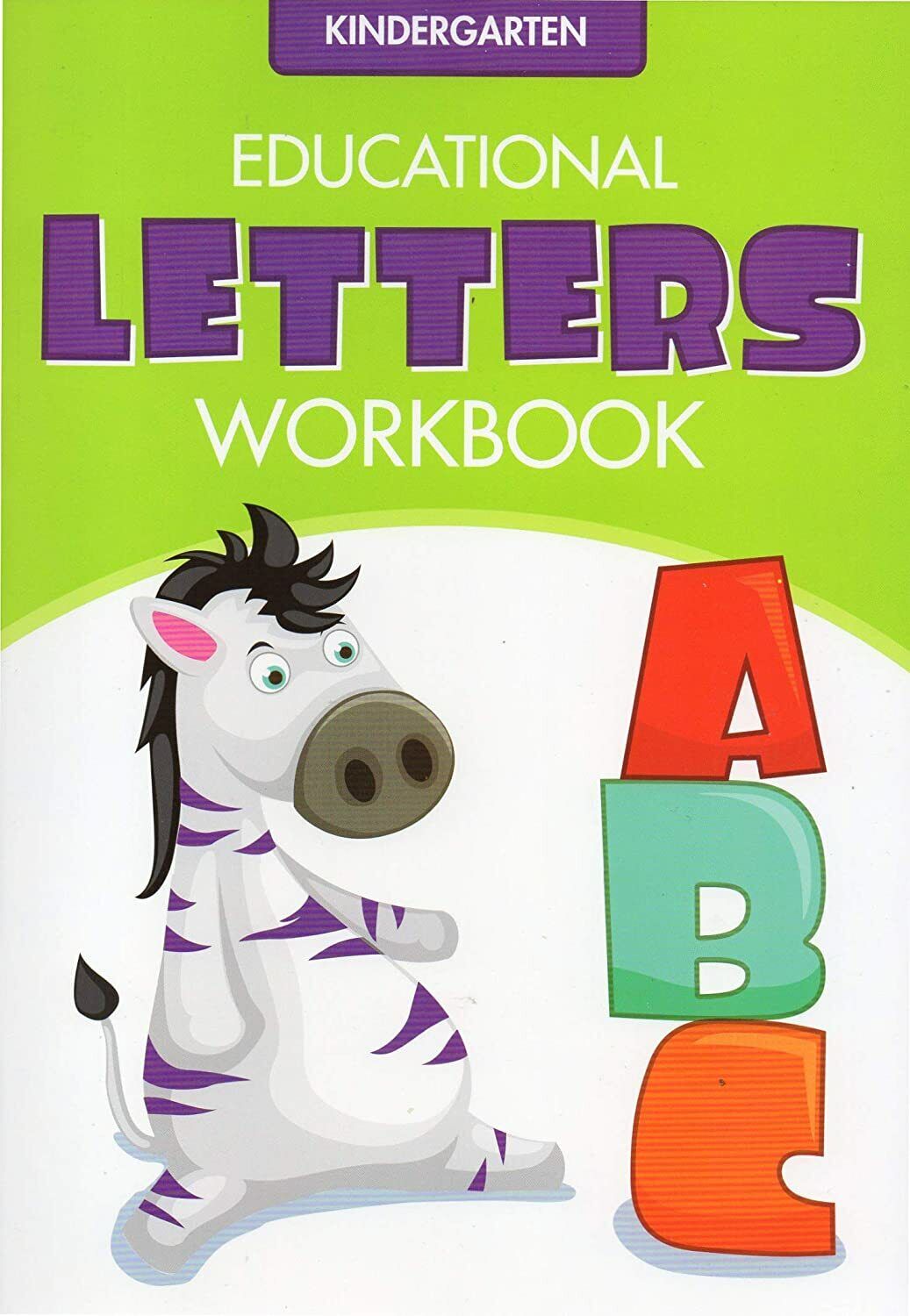 Educational Workbooks Kindergarten Good Grades - Set of 4 Books - v5