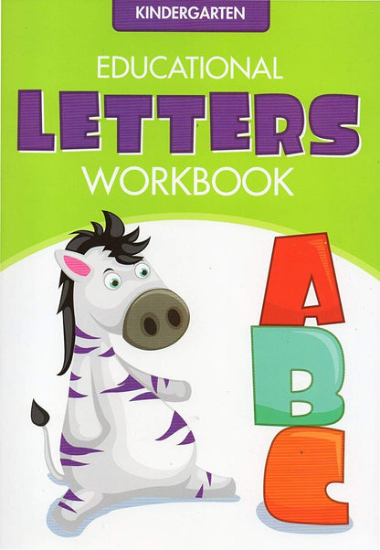 Educational Workbooks Kindergarten Good Grades - Set of 4 Books - v5