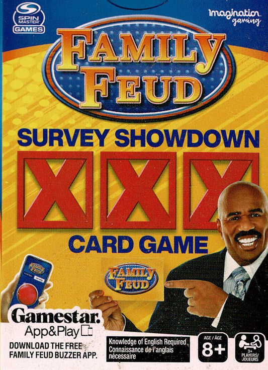 Family Feud Survey Showdown 52 Card Deck Game Factory Sealed