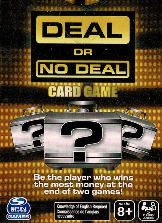 Card Game Deal Or No Deal by Spinmaster Games