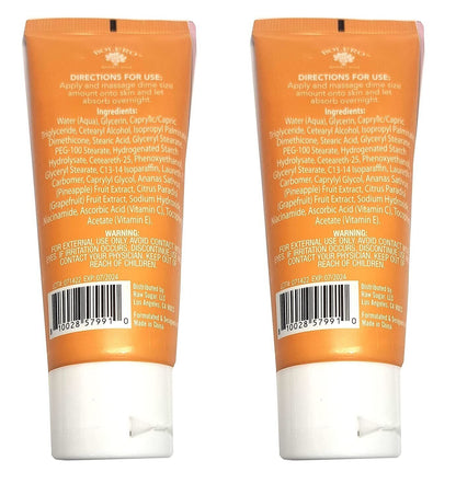 Bolero Soothing Night Cream Pink Pineapple & Grapefruit 2.5fl oz Set of 2