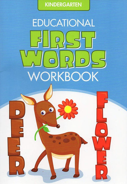 Educational Workbooks Kindergarten Good Grades - Set of 4 Books - v5