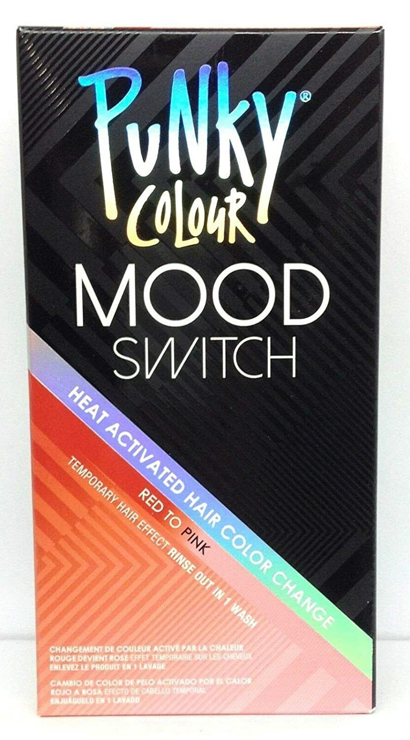 Punky Colour Red To Pink Mood Switch Heat Activated Hair Color Change