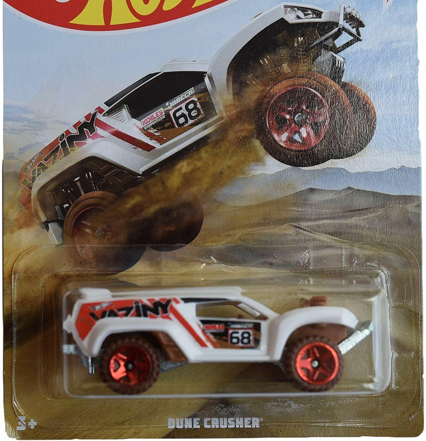 Hot Wheels Dune Crusher 1/6, White