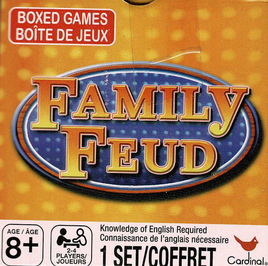 Cardinal Boardgame Family Feud 57 Cards Boxed Game