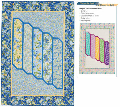 Fabric Play: Change the Fabric, Change the Quilt Paperback Book