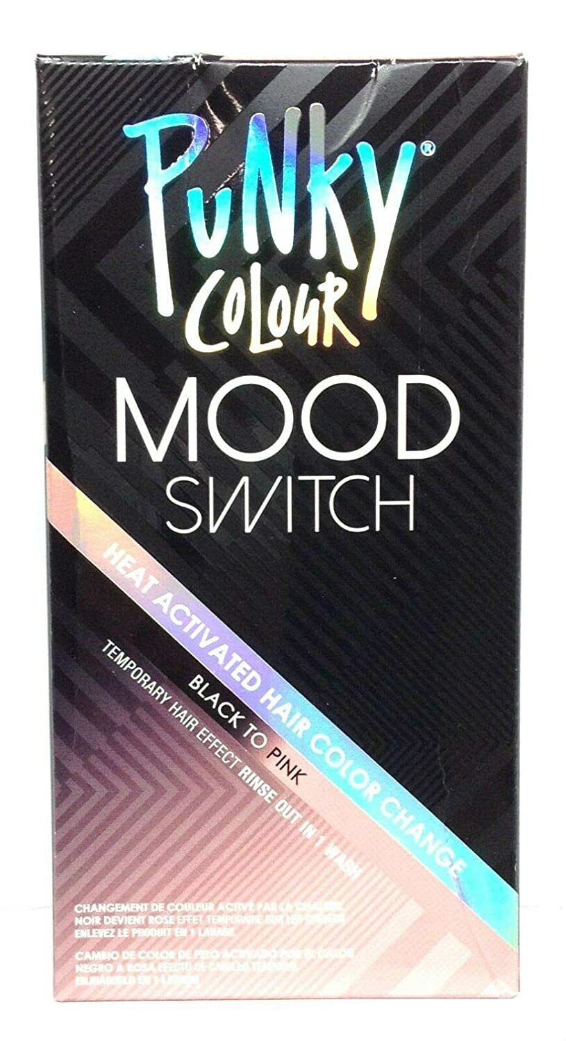 Punky Colour Black to Pink Mood Switch Heat Activated Hair Color Change