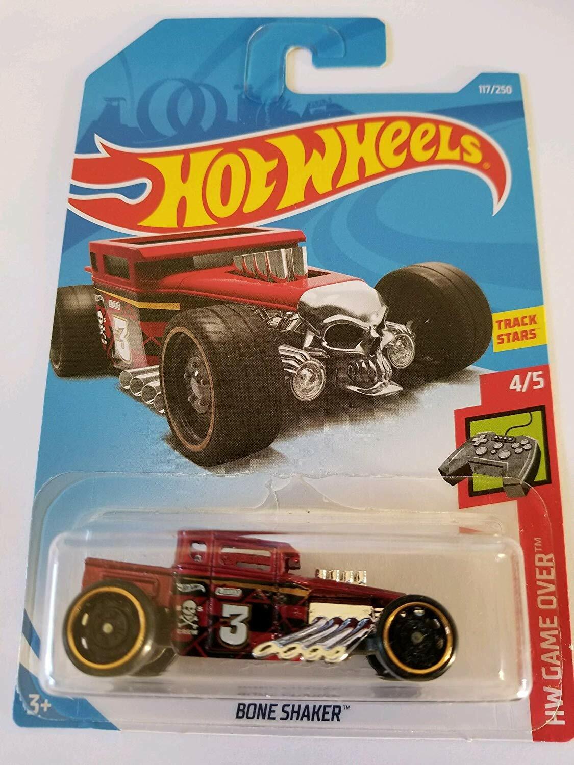 Hot Wheels 2019 Hw Game Over 4/5 - Bone Shaker (Red)