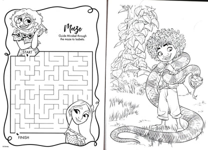 Disney Encanto - Jumbo Coloring & Activity Book (Set of 2 Books)