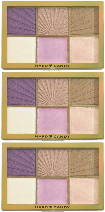 Hard Candy Just Glow Highlighting Palette (1382 - Struck by Light) (Set of 3)