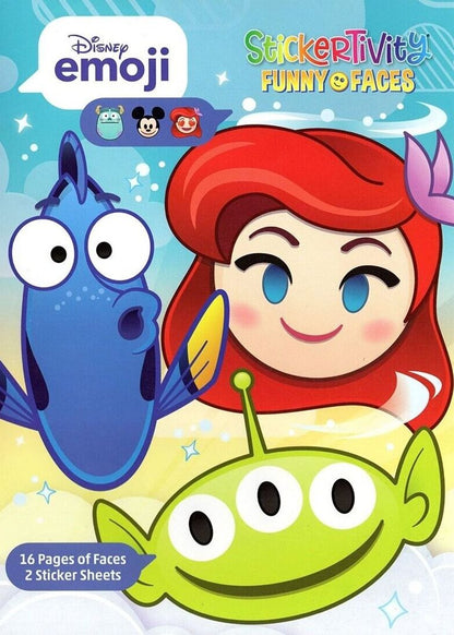 Disney Emoji - StickerTivity - Funny & Faces Sticker Book