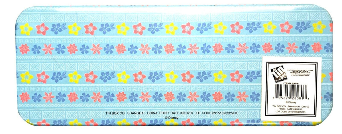 Disney Moana - Metal Tin Case Pencil Box Storage