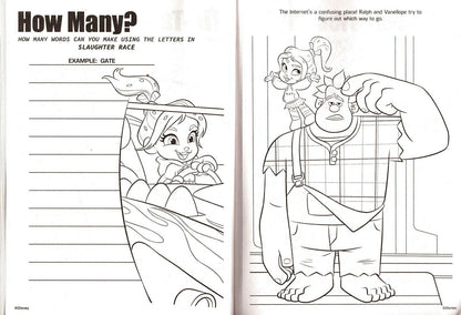 Disney Ralph Breaks the Internet - Jumbo Coloring & Activity Book