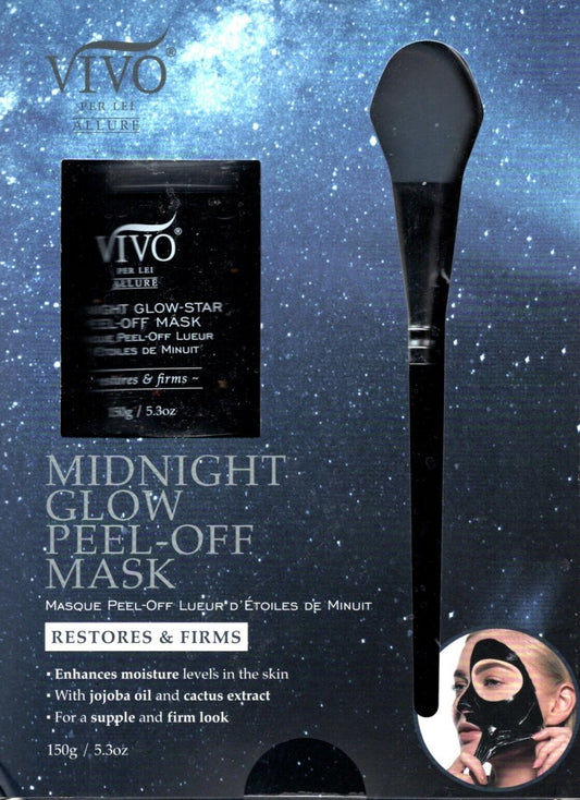 Vivo allure midnight glow peel off mask-5.3 oz-new