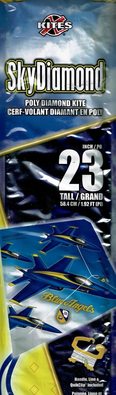 23 Inch Children's Character Kite Sky Diamond Poly Kite v2