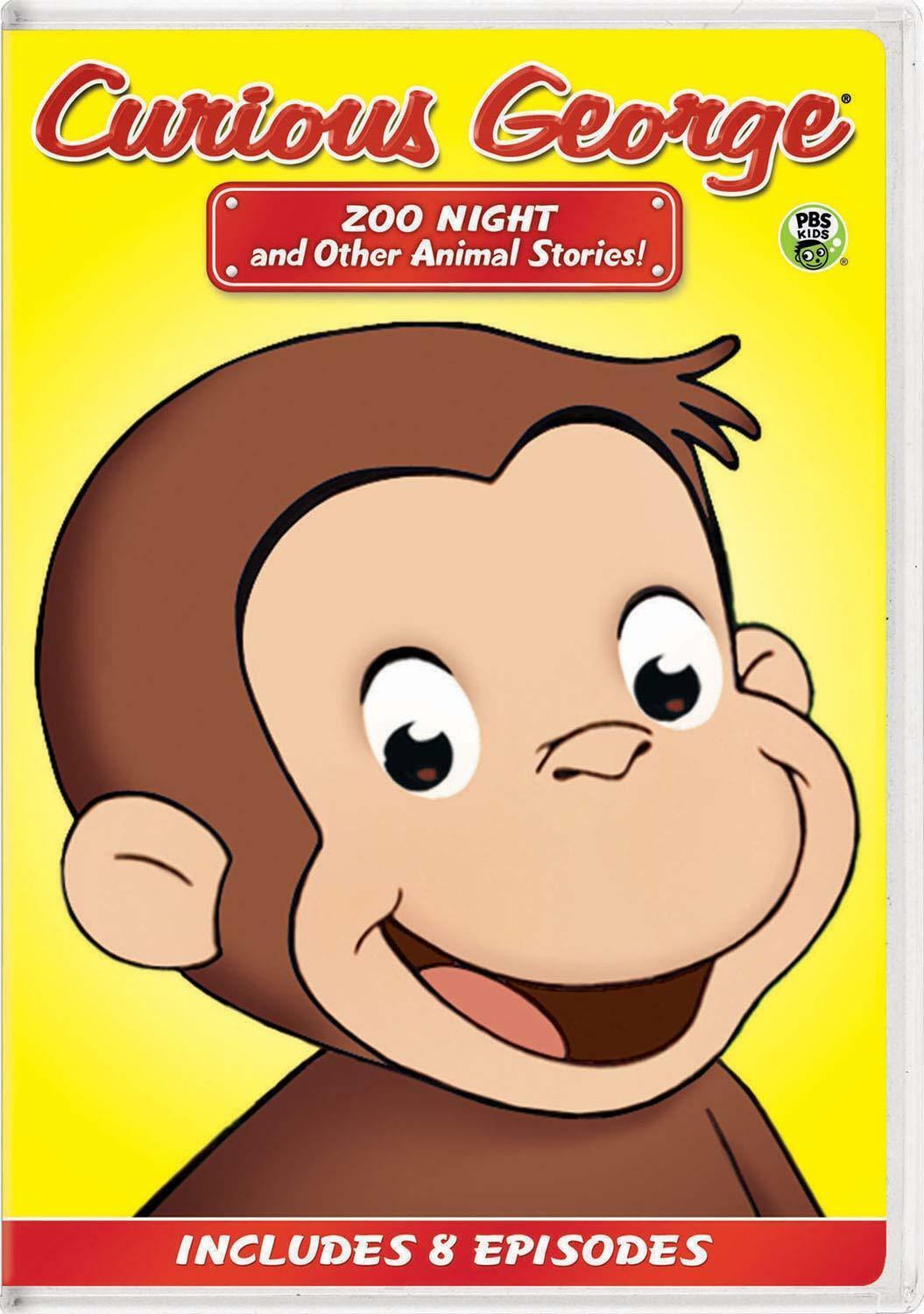 Curious George: Zoo Night and Other Animal Stories! DVD
