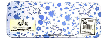 Peppa Pig - Metal Tin Case Pencil Box Storage